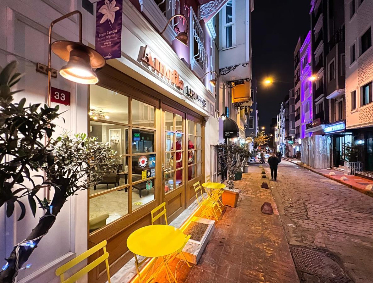 Amofta Hotel Taksim Istanbul Exterior photo